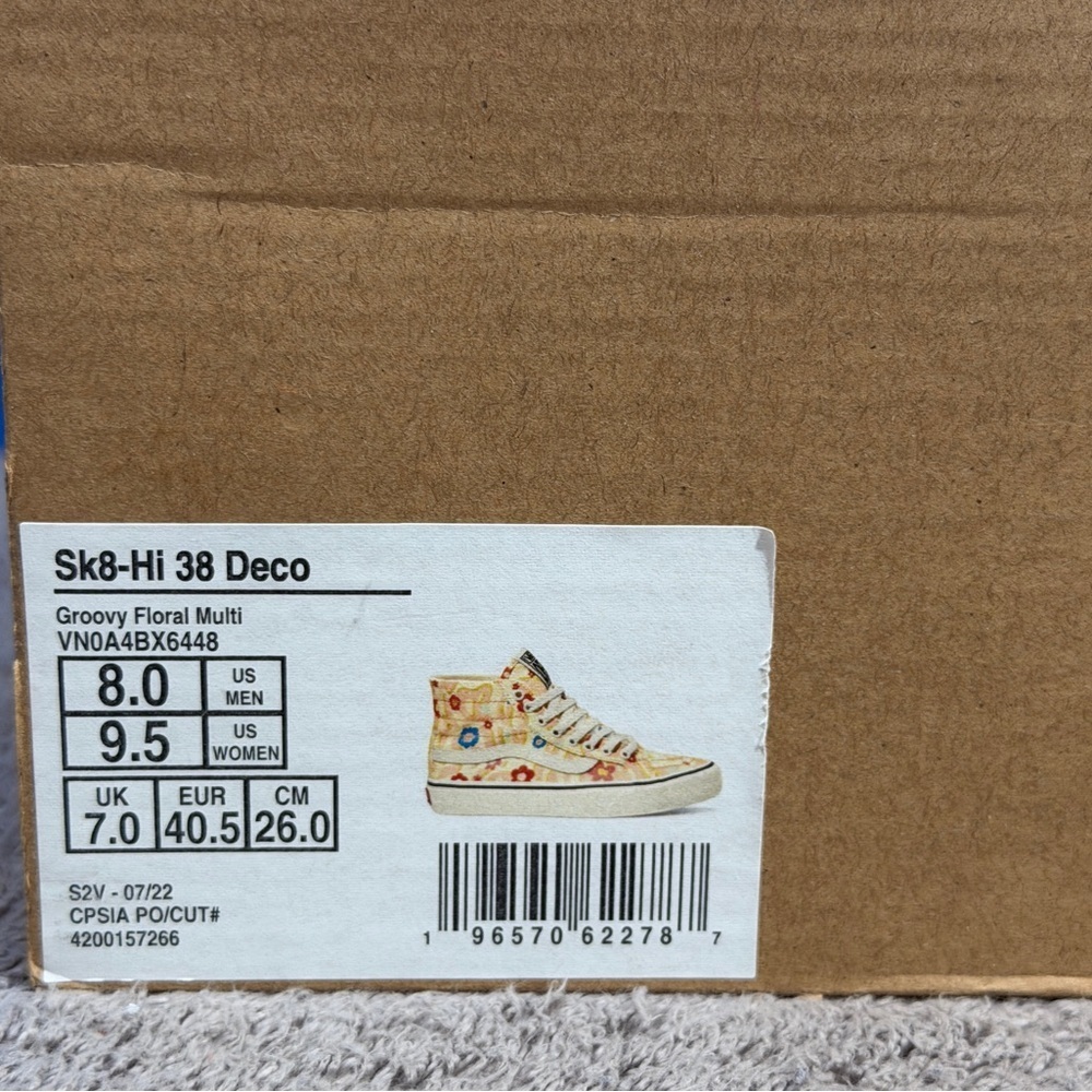 Vans Sk8-hi 38 deco
Brand new - Picture 9 of 9